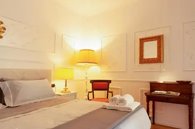 Letto o letti in una camera di Ponte Vecchio Luxury Penthouse
