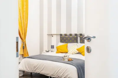 Letto o letti in una camera di Lorenzo de' Medici Family Home