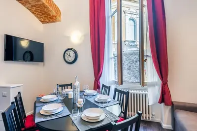TV o dispositivi per l'intrattenimento presso Lorenzo de' Medici Family Home