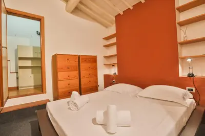 Letto o letti in una camera di Ricasoli Bright Apartment
