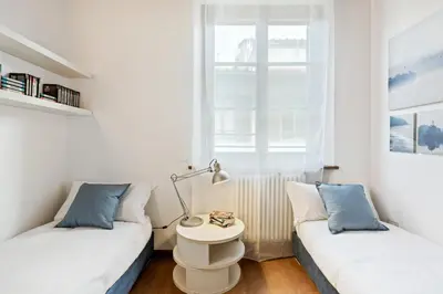 Letto o letti in una camera di GuestHost - Florence City Center Flat Via Dei Neri