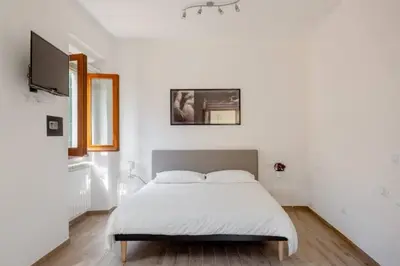 Letto o letti in una camera di Dream holiday Suite David with Dome View lift & AC