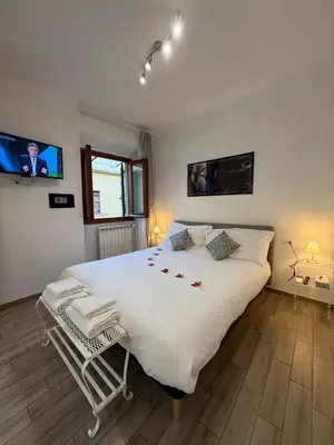 Letto o letti in una camera di Dream holiday Suite David with Dome View lift & AC