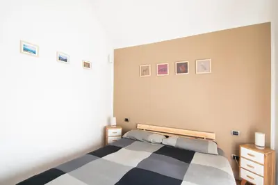 Letto o letti in una camera di Little Room - Camera indipendente nella Torre