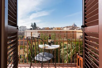 Balcone o terrazza di Lovely apartment with balcony