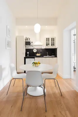 Cucina o angolo cottura di Lovely apartment with balcony