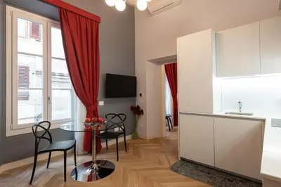 TV o dispositivi per l'intrattenimento presso Kairos by Florence Art Apartments