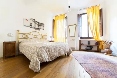 Letto o letti in una camera di Super central handcraft lovers Home