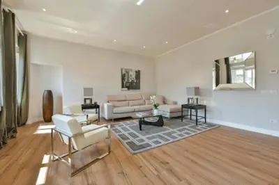 Area soggiorno di Apartments Florence Santa Croce Terrace Deluxe