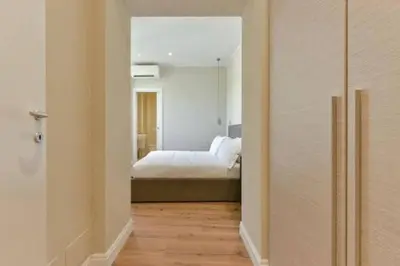 Letto o letti in una camera di Apartments Florence Santa Croce Terrace Deluxe