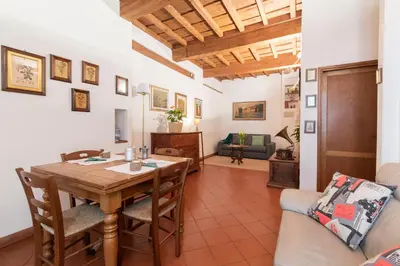 Area soggiorno di Pepi Dining at the sunrise Florence