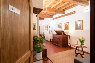Letto o letti in una camera di Pepi Dining at the sunrise Florence