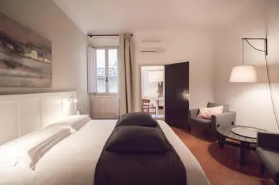 Letto o letti in una camera di Yome - appartamento con una camera da letto - Acqua