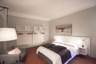 Letto o letti in una camera di Yome - appartamento con una camera da letto - Acqua