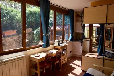 Area soggiorno di Villa Porta Romana - Family country house in the heart of Florence