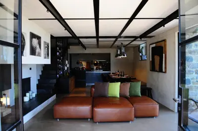 Area soggiorno di Olive Luxury Chianti House