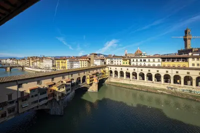 Vista sul fiume nelle vicinanze dell'appartamento