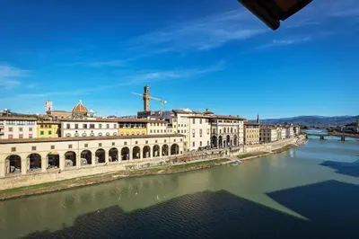 Vista sul fiume nelle vicinanze dell'appartamento