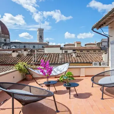 Penthouse with big terrace Duomo view