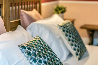 Letto o letti in una camera di Wine Apartments Florence Franciacorta