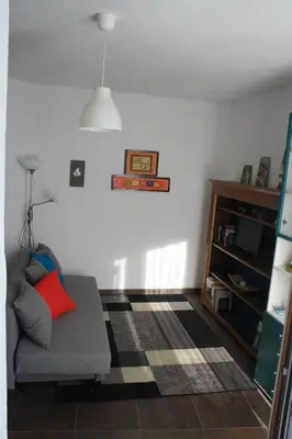 Area soggiorno di TataBlu residenza con parcheggio
