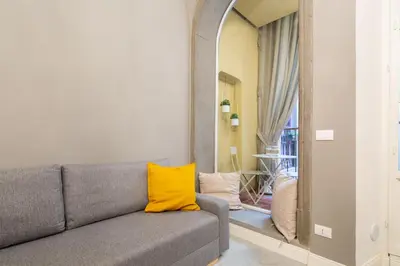 Area soggiorno di Casa Velluti Deluxe by Mmega