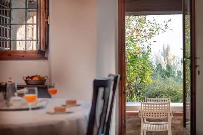 Balcone o terrazza di Portion of Villa with Private pool
