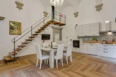 Cucina o angolo cottura di Accommodation in Florence - Duomo