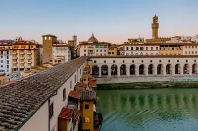 Vista sul fiume nelle vicinanze dell'appartamento