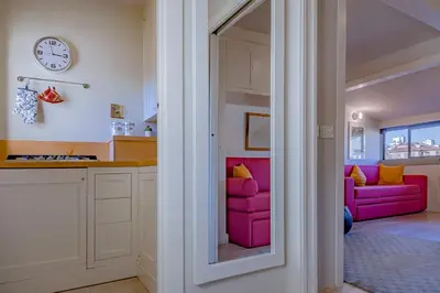 Area soggiorno di SKYLINE FLORENCE APARTMENT