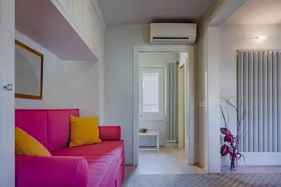 Area soggiorno di SKYLINE FLORENCE APARTMENT
