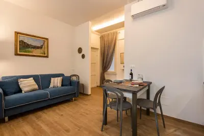 Area soggiorno di Apartments Florence - Modern Signoria