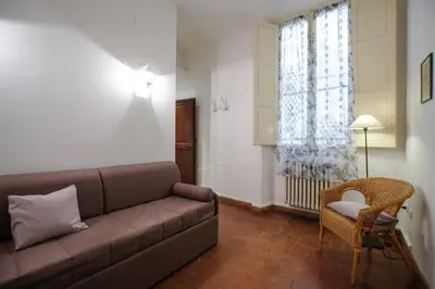 Area soggiorno di Space, comfort and beauty near Ponte Vecchio