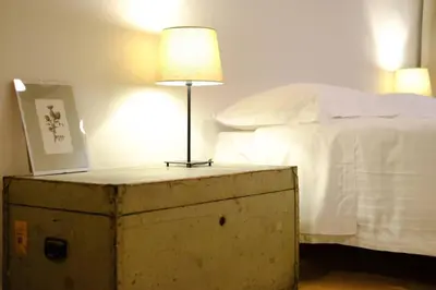 Letto o letti in una camera di Cute and charming suite