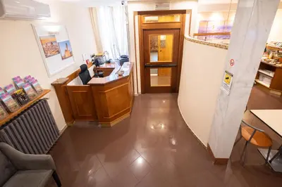 Cucina o angolo cottura di Hotel Angelica Firenze