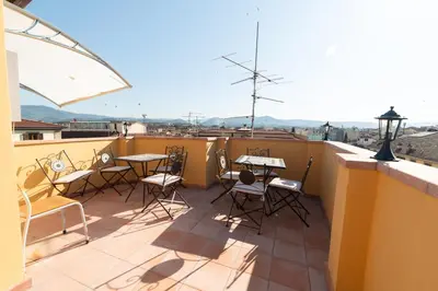Balcone o terrazza di Hotel Angelica Firenze