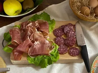 Cibo presso il bed & breakfast o nelle vicinanze