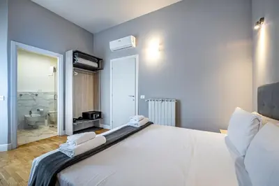 Letto o letti in una camera di Residenza24