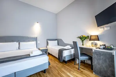 Letto o letti in una camera di Residenza24