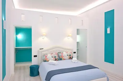 Letto o letti in una camera di La casa di Mariasole