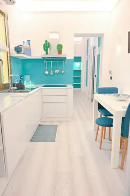 Cucina o angolo cottura di La casa di Mariasole