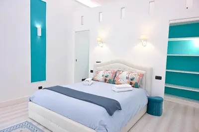Letto o letti in una camera di La casa di Mariasole