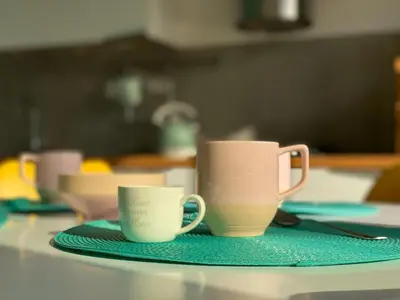 Set per la preparazione di tè e caffè presso Kaleido