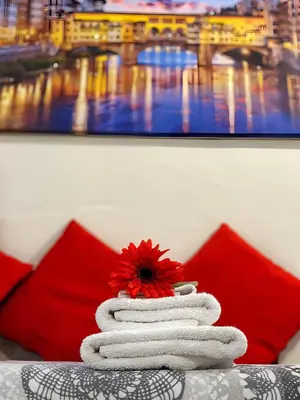 Area soggiorno di BE YOUR HOME - Just a Step Away from Everything