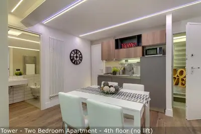 Cucina o angolo cottura di St Elizabeth Loft Apartments by Mamo Florence