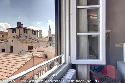 Balcone o terrazza di St Elizabeth Loft Apartments by Mamo Florence