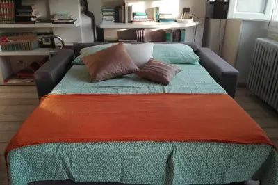 Letto o letti in una camera di PINI