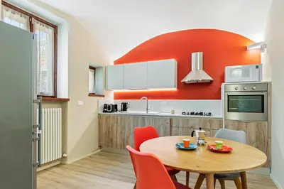 Cucina o angolo cottura di GuestHost - Piazzale Michelangelo Modern Flat