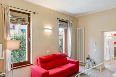 Area soggiorno di GuestHost - Piazzale Michelangelo Modern Flat