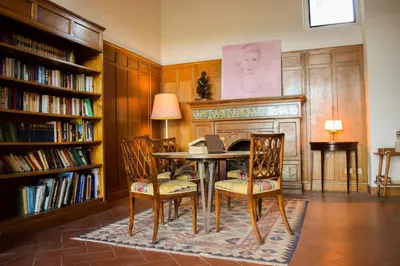 Biblioteca nel bed & breakfast